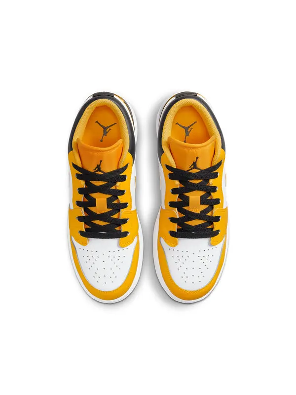 Кроссовки 1 низкие Air Jordan — изображение 4 из 4, желтый/белый