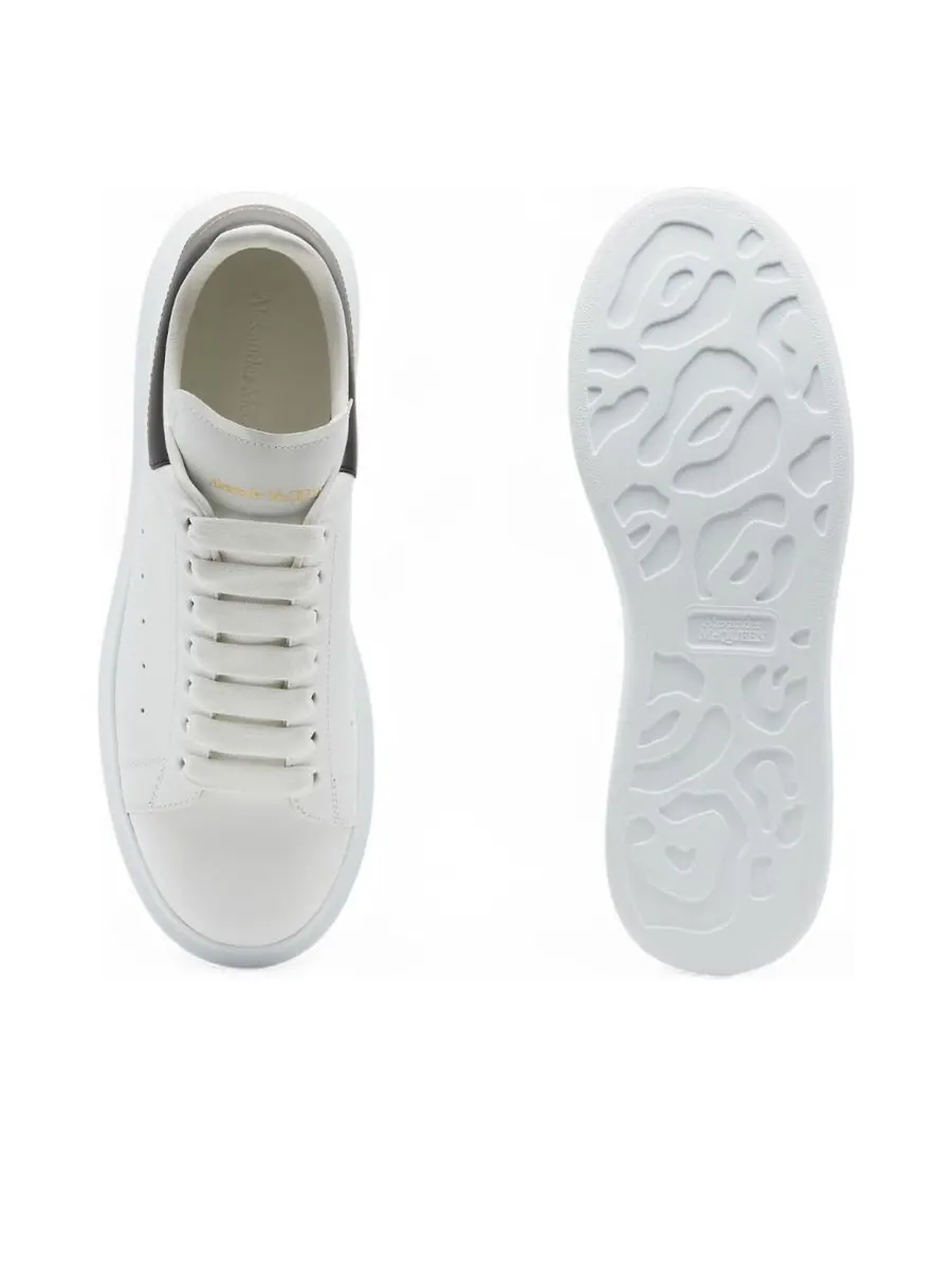 Кроссовки Alexander McQueen Oversized Sneaker 'White Black' 2024 — изображение 4 из 4, белый