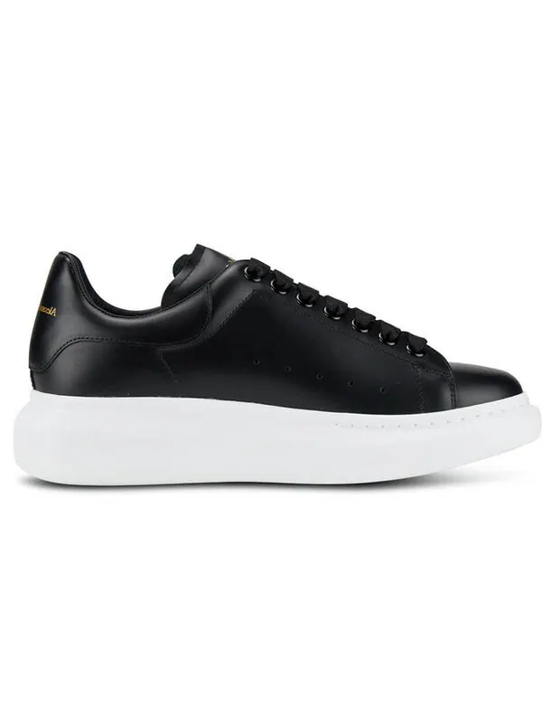 Кроссовки oversized sneaker 'black white sole' Alexander Mcqueen — изображение 2 из 4, черный/белый