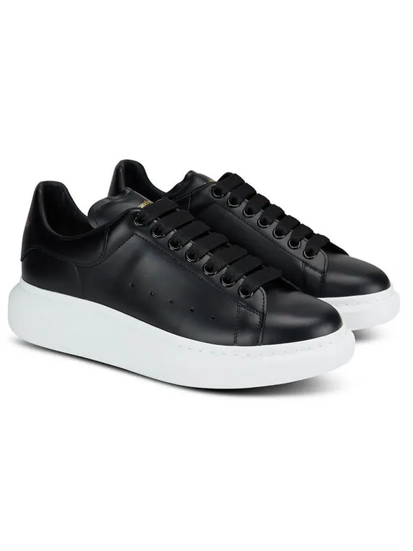 Кроссовки oversized sneaker 'black white sole' Alexander Mcqueen — изображение 3 из 4, черный/белый