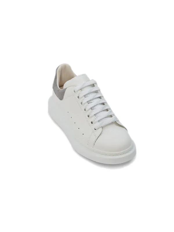 Кроссовки oversized sneaker 'white iron' Alexander Mcqueen — изображение 3 из 4, белый/серый