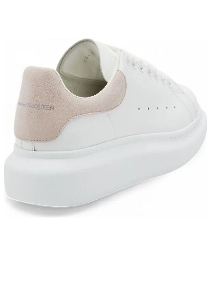 Кроссовки (WMNS) Alexander McQueen Oversized Sneaker 'White Patchouli' — изображение 3 из 4, белый