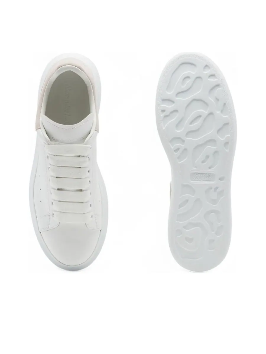 Кроссовки (WMNS) Alexander McQueen Oversized Sneaker 'White Patchouli' — изображение 4 из 4, белый