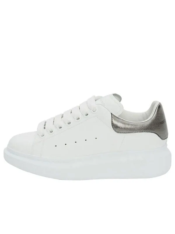 Кроссовки oversized sneaker 'bleach white silver' Alexander Mcqueen — изображение 1 из 4