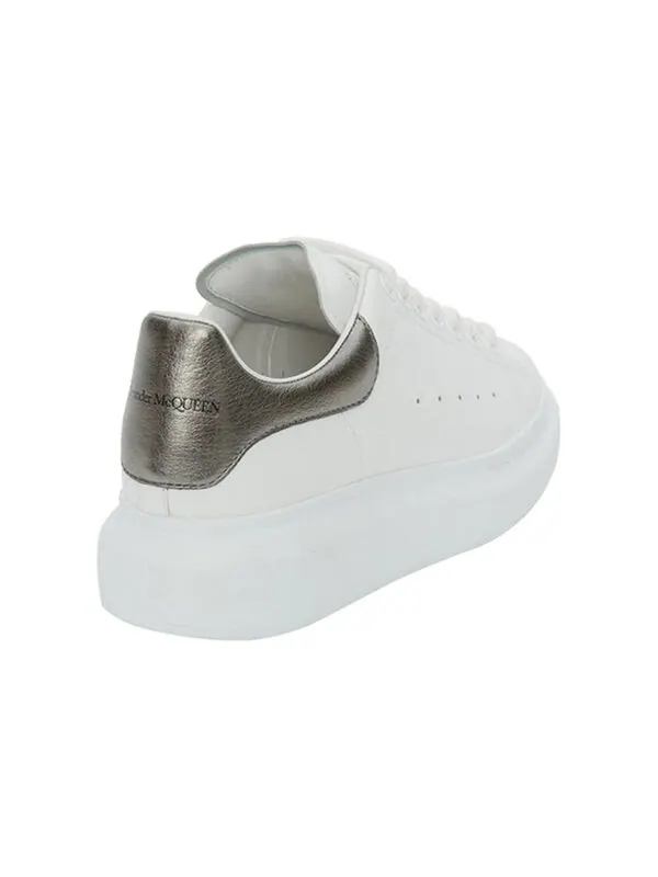 Кроссовки oversized sneaker 'bleach white silver' Alexander Mcqueen — изображение 4 из 4