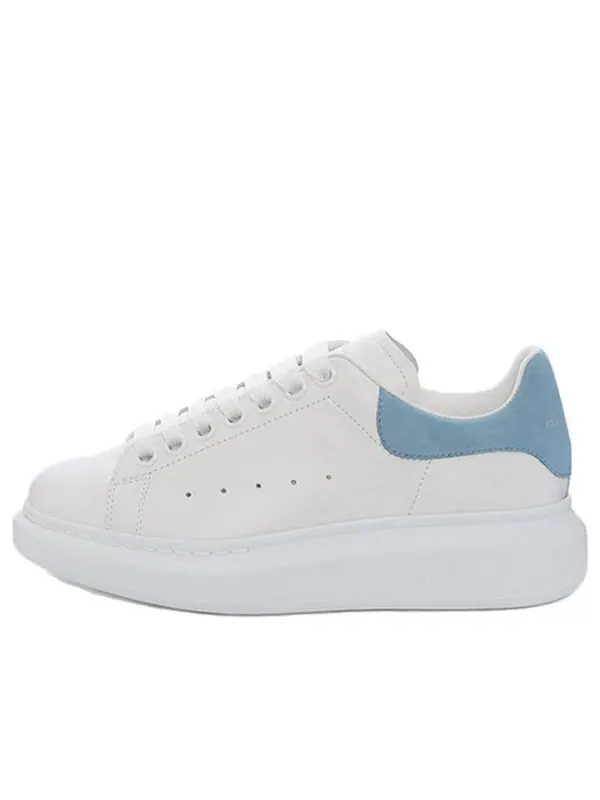 Кроссовки oversized sneaker 'white dream blue suede' Alexander Mcqueen — изображение 1 из 4, белый/синий
