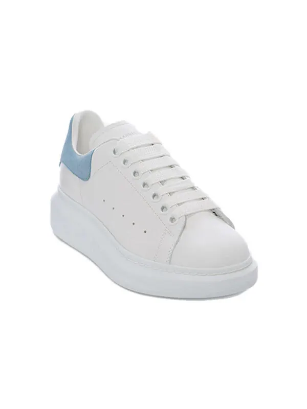 Кроссовки oversized sneaker 'white dream blue suede' Alexander Mcqueen — изображение 2 из 4, белый/синий