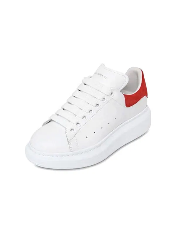 Кроссовки oversized sneaker 'lush red' Alexander Mcqueen — изображение 2 из 3, белый/красный