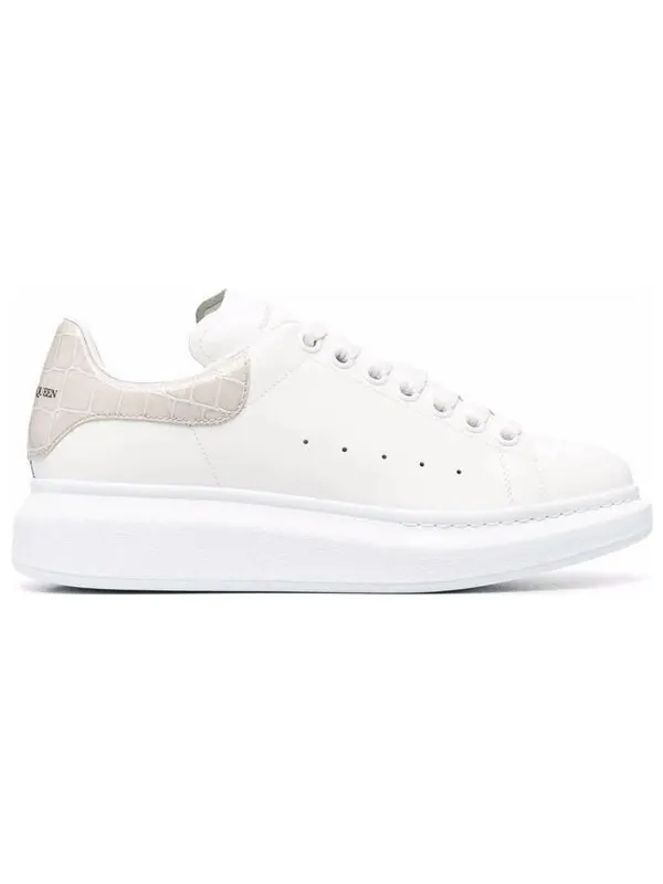 Кроссовки oversized sneaker 'white champagne' Alexander Mcqueen — изображение 2 из 4, белый