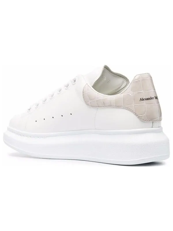 Кроссовки oversized sneaker 'white champagne' Alexander Mcqueen — изображение 3 из 4, белый