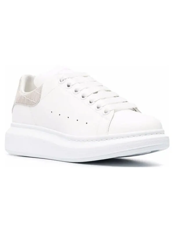 Кроссовки oversized sneaker 'white champagne' Alexander Mcqueen — изображение 4 из 4, белый