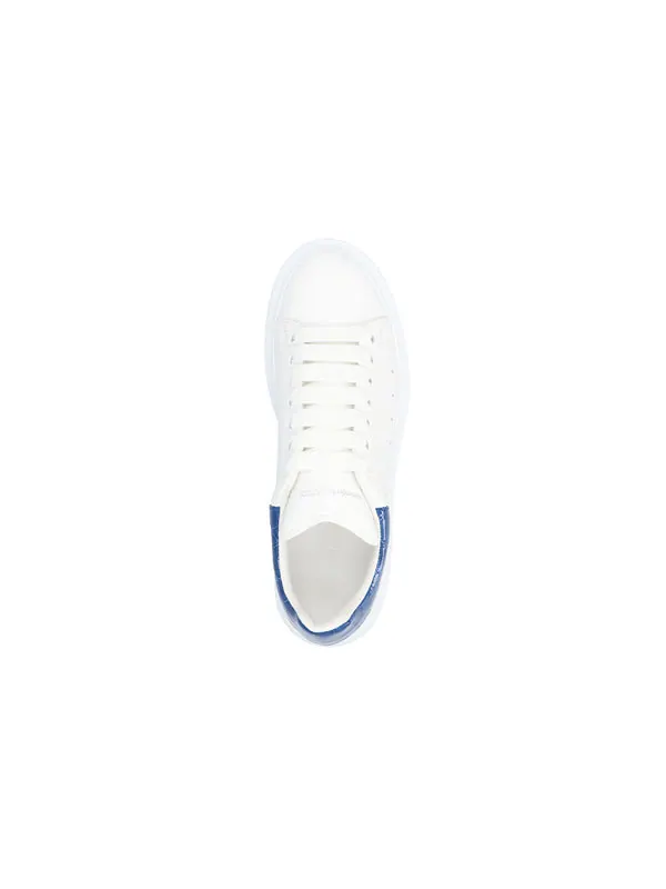 Кроссовки oversized sneaker 'indigo croc' Alexander Mcqueen — изображение 3 из 4, белый/индиго