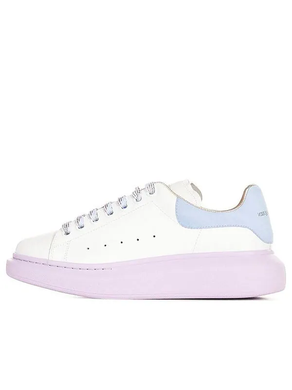 Кроссовки oversized sneaker 'white blue lilac' Alexander Mcqueen — изображение 1 из 4, белый/синий