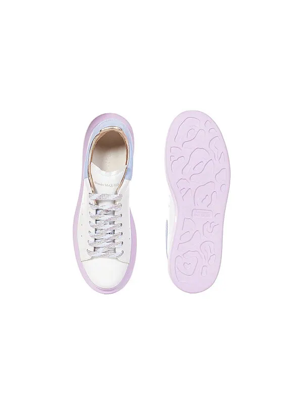 Кроссовки oversized sneaker 'white blue lilac' Alexander Mcqueen — изображение 4 из 4, белый/синий