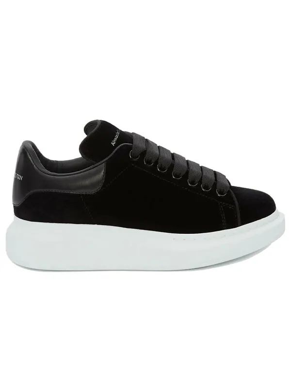 Кроссовки oversized sneaker 'smooth black' Alexander Mcqueen — изображение 2 из 4, черный