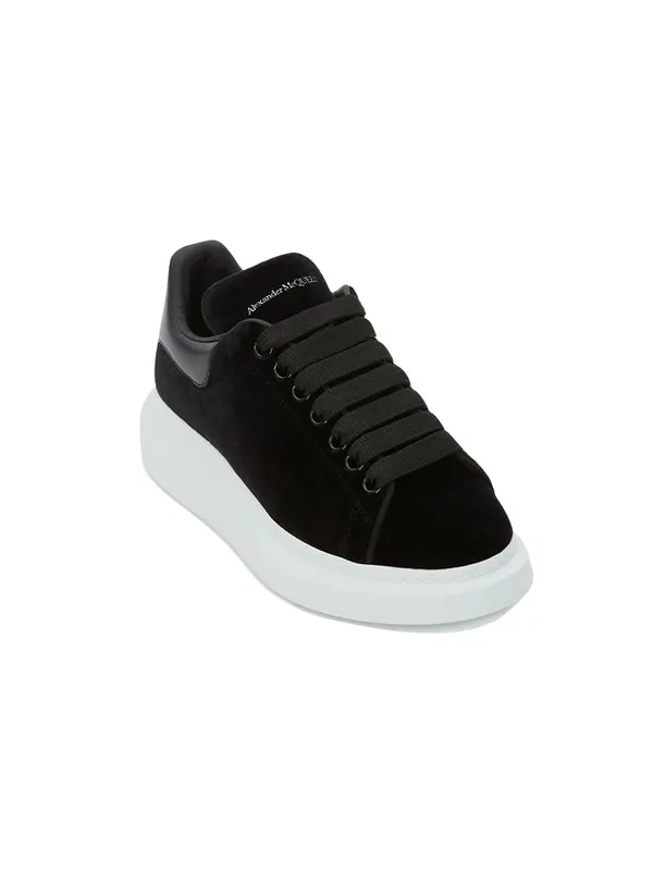 Кроссовки oversized sneaker 'smooth black' Alexander Mcqueen — изображение 3 из 4, черный