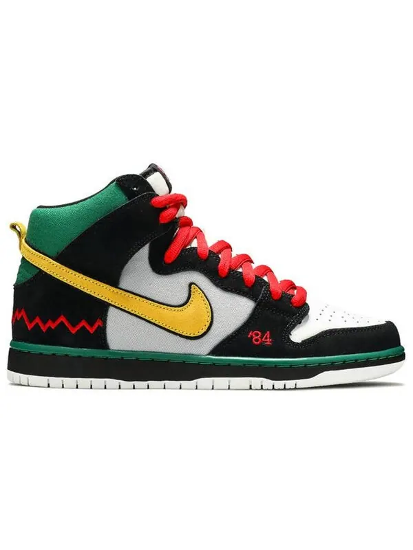 Кроссовки dunk high pro premium sb Nike — изображение 2 из 3, черный