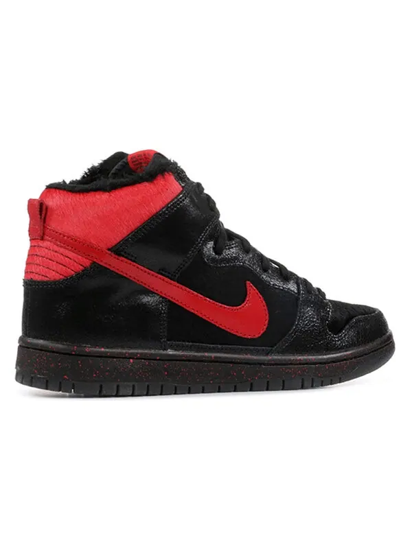 Кроссовки dunk high pro premium sb Nike — изображение 3 из 4, черный