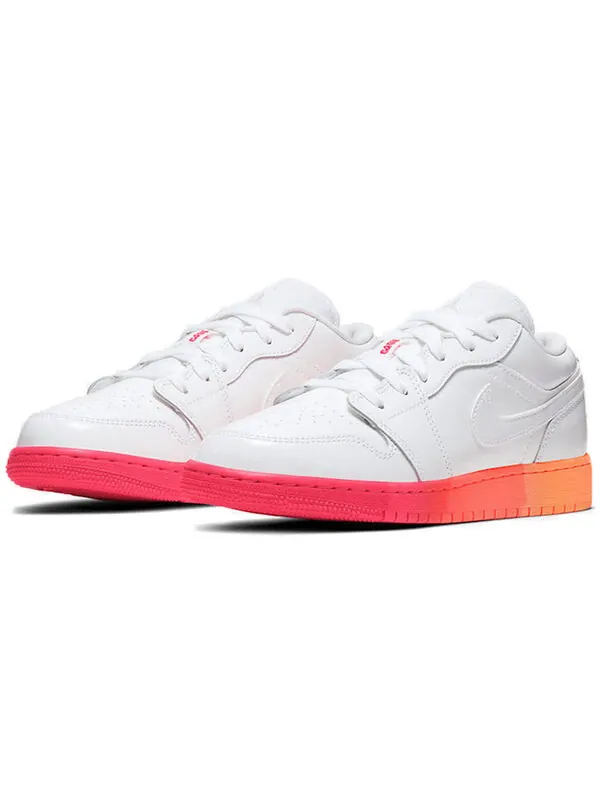 Кроссовки 1 низкие Air Jordan — изображение 3 из 4, белый