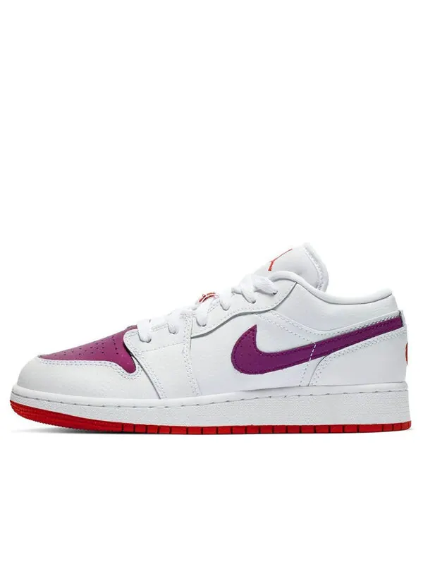 Кроссовки 1 низкие Air Jordan — изображение 1 из 4, белый/-розовый