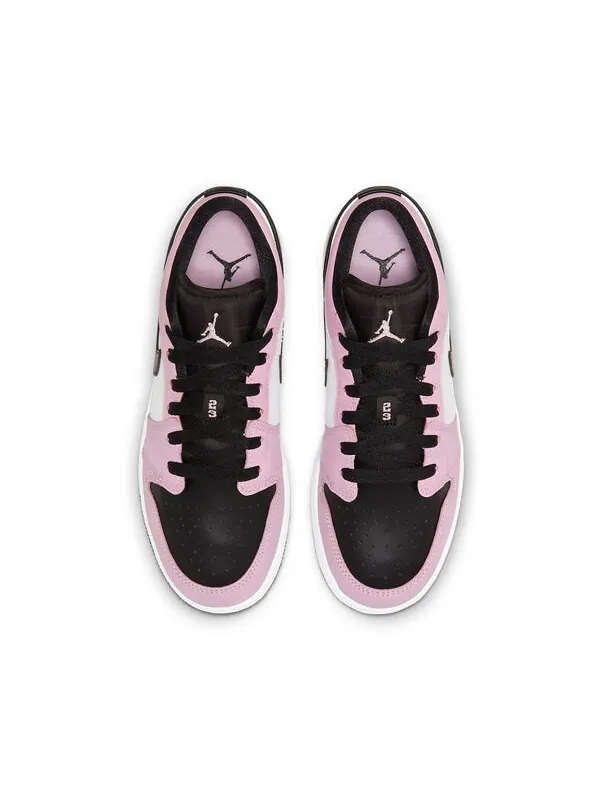 Кроссовки 1 низкие Air Jordan — изображение 4 из 4, черный/розовый