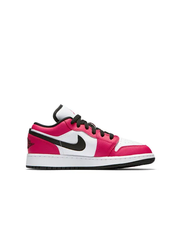 Кроссовки 1 низкие Air Jordan — изображение 2 из 4, белый/розовый