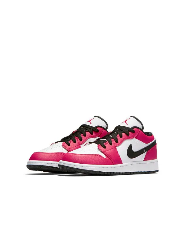 Кроссовки 1 низкие Air Jordan — изображение 3 из 4, белый/розовый
