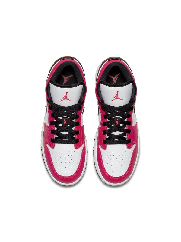 Кроссовки 1 низкие Air Jordan — изображение 4 из 4, белый/розовый