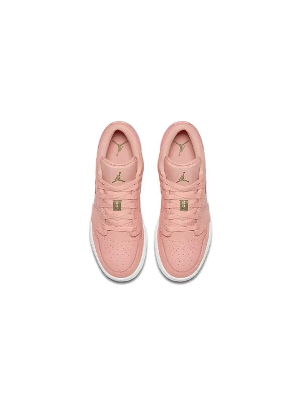 Кроссовки 1 низкие Air Jordan — изображение 4 из 4, розовый