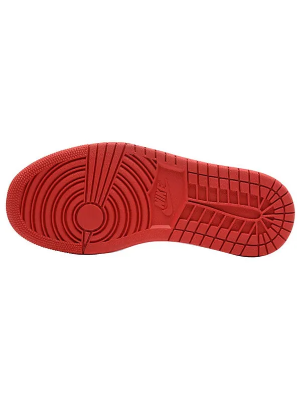 Кроссовки 1 средние Air Jordan — изображение 3 из 3, черный/черный-красный