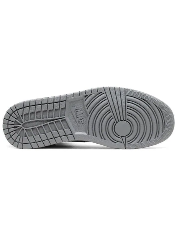 Кроссовки 1 средние Air Jordan — изображение 3 из 3, черный