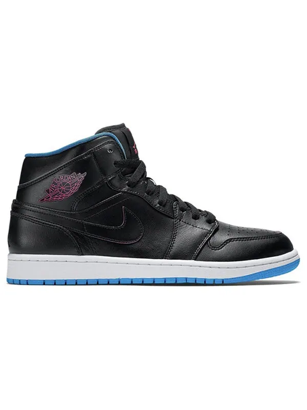 Кроссовки 1 средние Air Jordan — изображение 2 из 4, черный