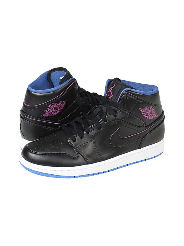 Кроссовки 1 средние Air Jordan — изображение 4 из 4, черный
