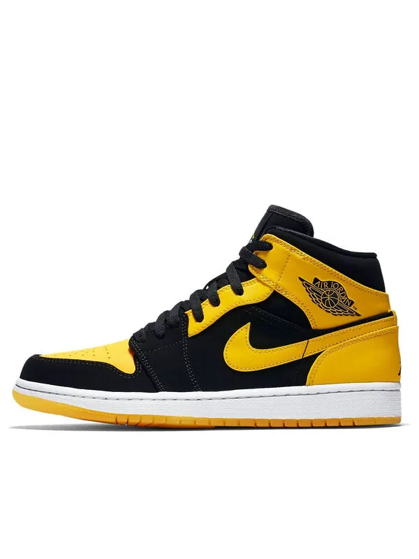Кроссовки 1 ретро средние Air Jordan — изображение 1 из 4, черный/-белый