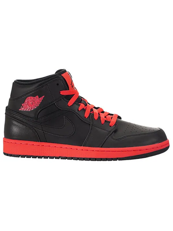 Кроссовки 1 ретро средние Air Jordan — изображение 2 из 3, черный/черный