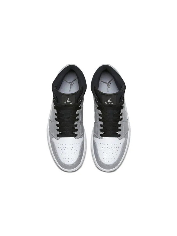 Кроссовки 1 средние Air Jordan — изображение 3 из 4, серый/белый/черный