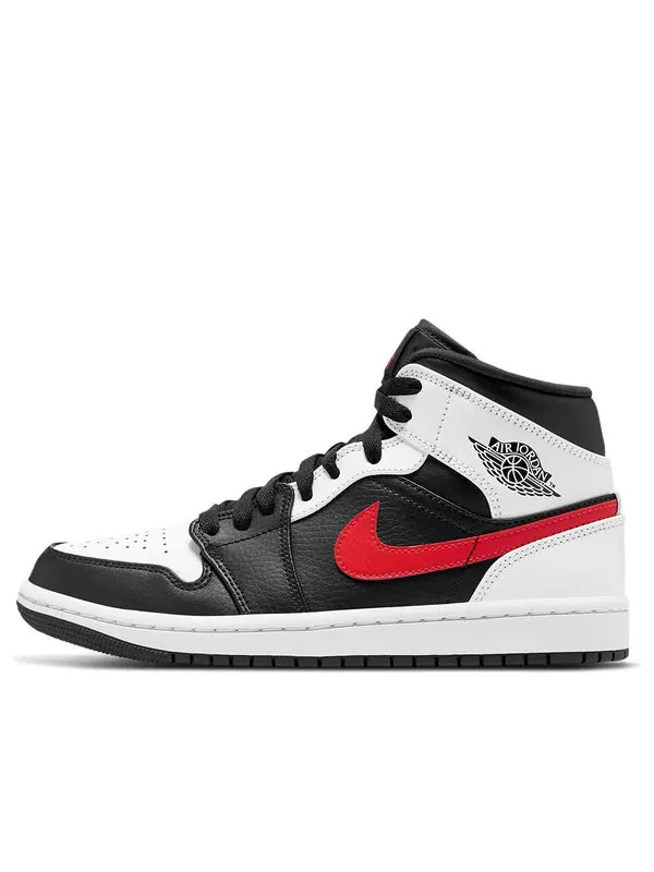Кроссовки 1 средние Air Jordan — изображение 1 из 4, черный/красный/белый