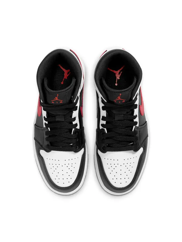 Кроссовки 1 средние Air Jordan — изображение 4 из 4, черный/красный/белый