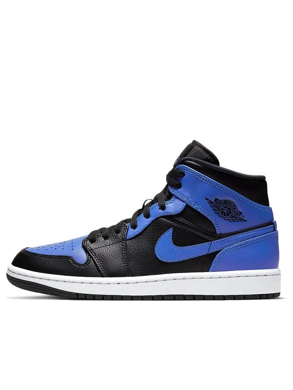 Кроссовки 1 средние Air Jordan — изображение 1 из 4, черный//белый