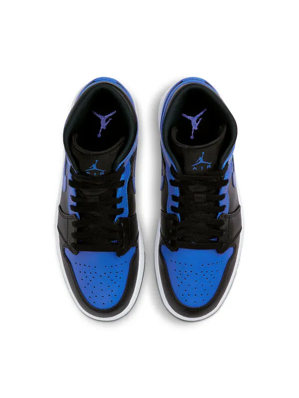Кроссовки 1 средние Air Jordan — изображение 4 из 4, черный//белый