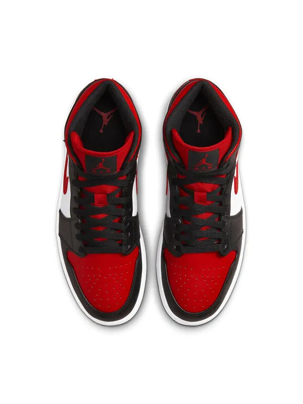 Кроссовки 1 средние Air Jordan — изображение 4 из 4, красный