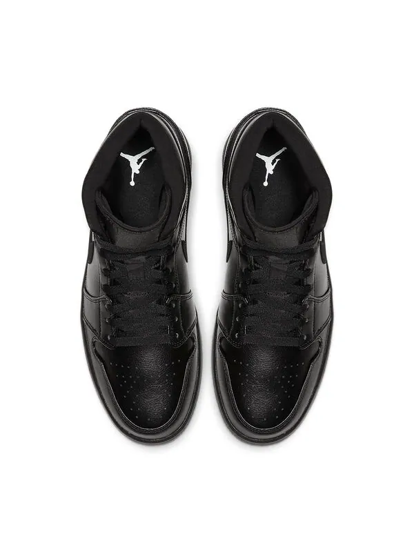Кроссовки 1 средние Air Jordan — изображение 4 из 4, черный