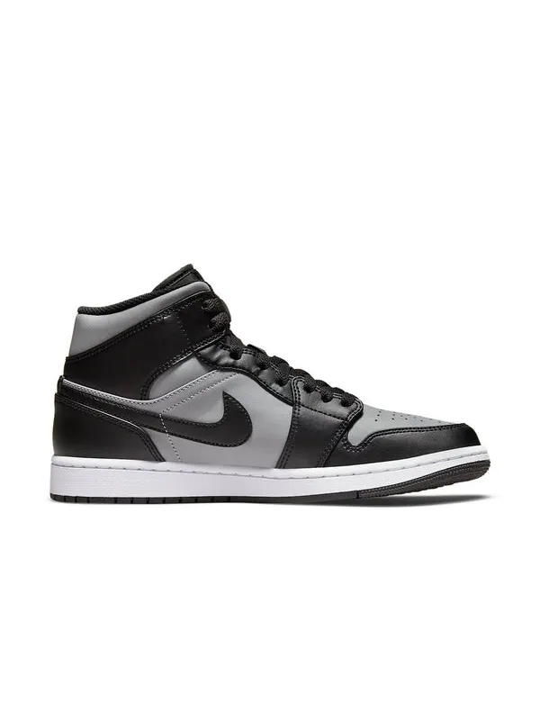 Кроссовки 1 средние Air Jordan — изображение 2 из 4, черный/красный/серый