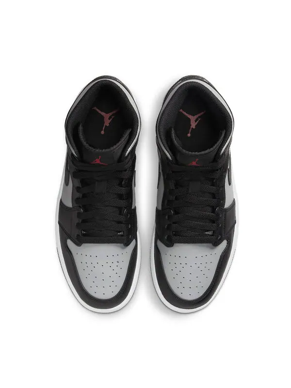 Кроссовки 1 средние Air Jordan — изображение 4 из 4, черный/красный/серый