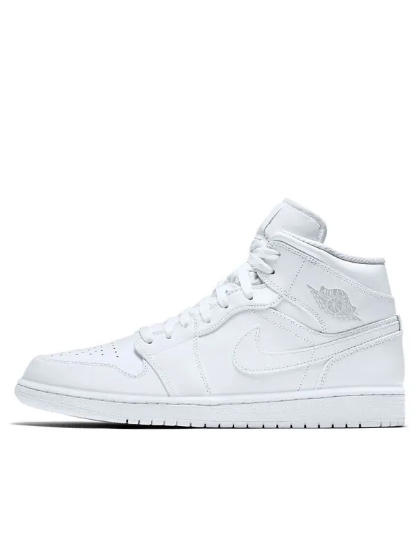 Кроссовки 1 ретро средние Air Jordan — изображение 1 из 4, белый