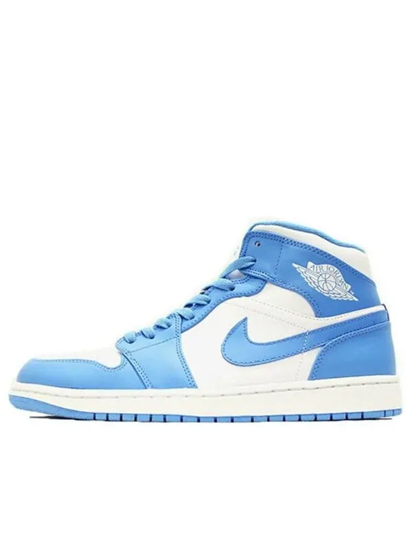 Кроссовки 1 средние Air Jordan — изображение 1 из 4, белый/синий-белый