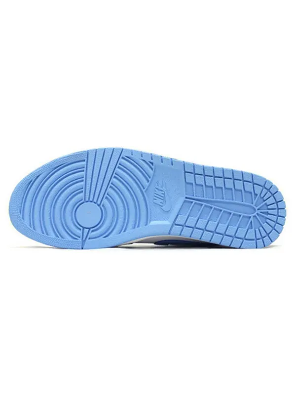Кроссовки 1 средние Air Jordan — изображение 4 из 4, белый/синий-белый