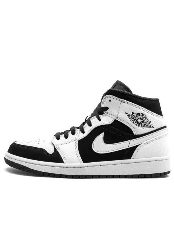 Кроссовки 1 ретро средние Air Jordan — изображение 1 из 4, белый/черный