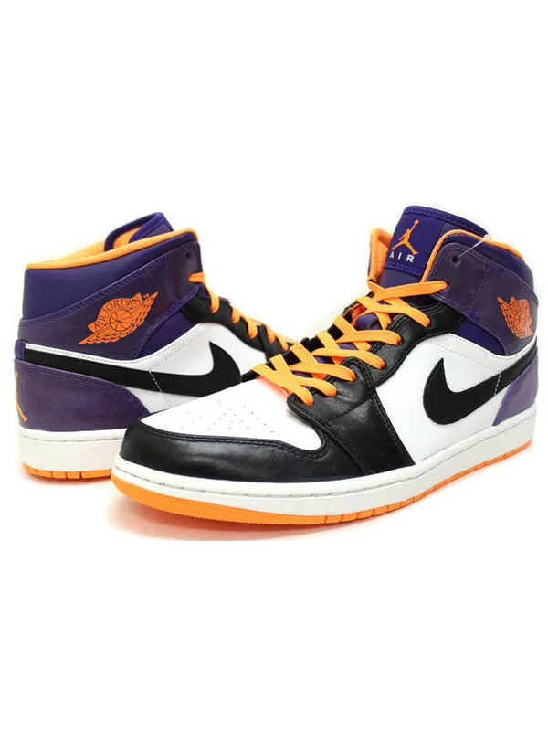 Кроссовки 1 средние Air Jordan — изображение 3 из 4, белый