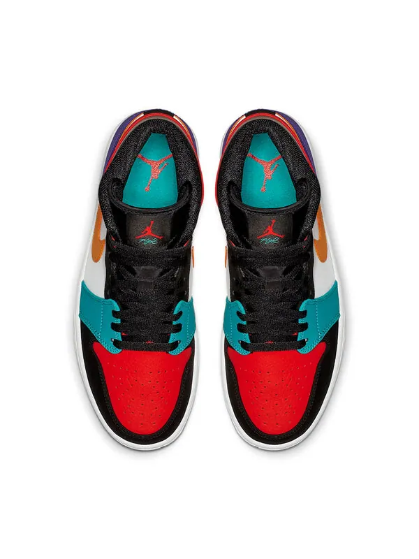 Кроссовки 1 средние Air Jordan, мульитколор — изображение 4 из 4, мульти